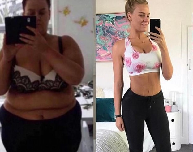 Девушка рассказывает, как ей удалось за пару лет похудеть на 92 килограмма