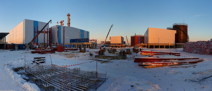 Ход строительства Якутской ГРЭС-2