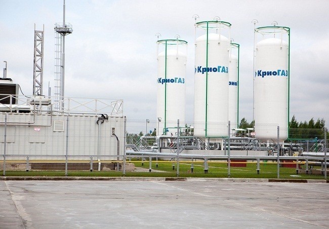 В г. Псков запущен комплекс по производству сжиженного природного газа с автомобильной газонаполнительной станцией.