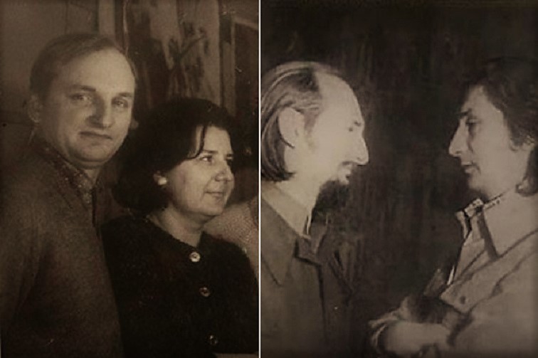 на фото Г. Гладков, И. Ковалевская и Г. Гладков и Ю. Энтин