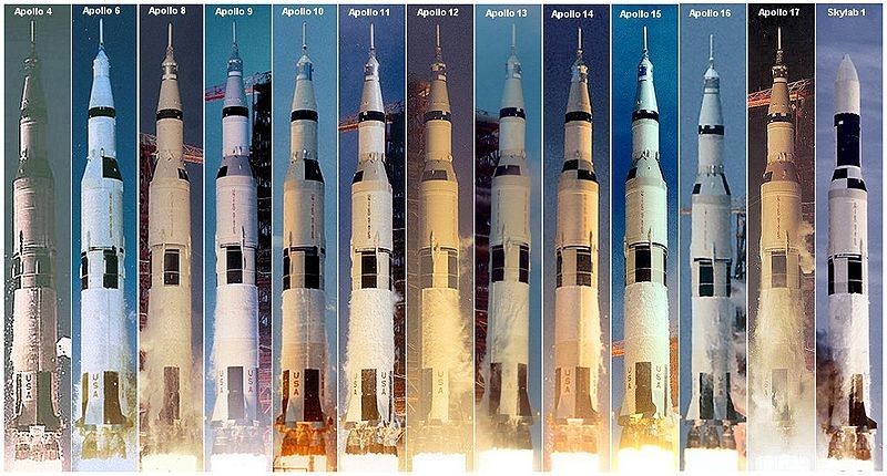 Куда делись ракеты Сатурн 5?