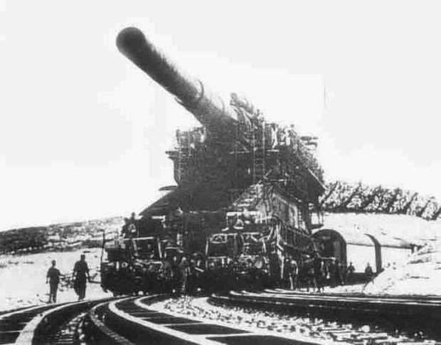 Сверхтяжёлая железнодорожная артиллерийская система "Дора" (Dora)