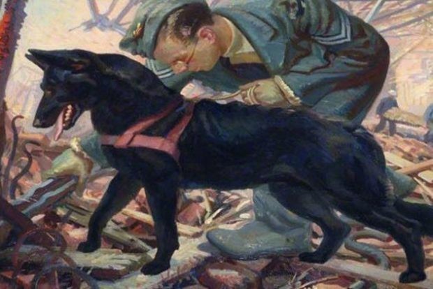 Джет — храбрая собака на Второй мировой войне