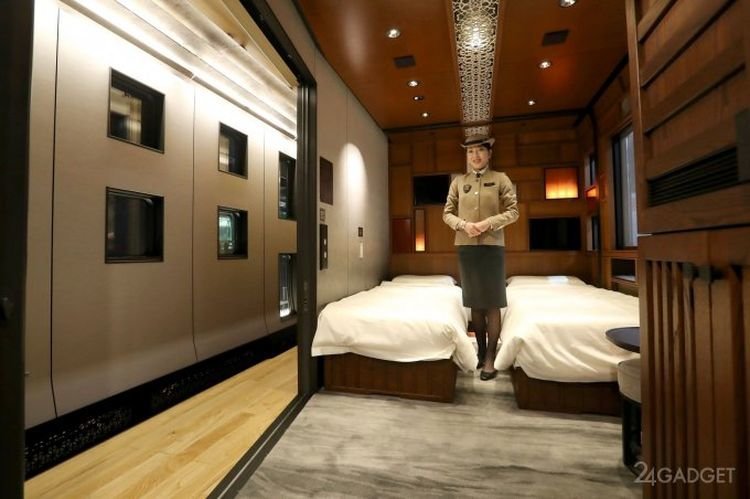 В Японии запущен уникальный поезд для очень богатых людей