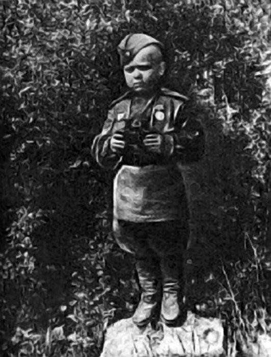 Маленький солдат Великой Отечественной войны