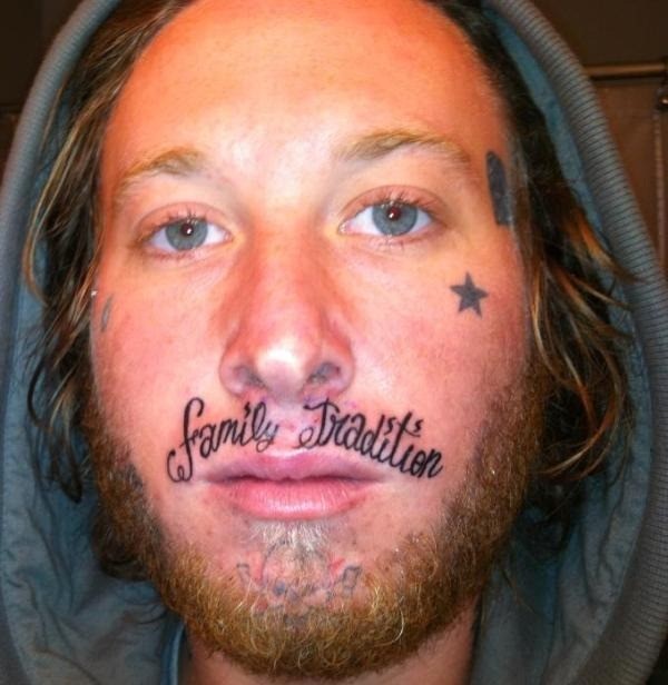 20 людей, которые считают, что татуировка на лице - это круто