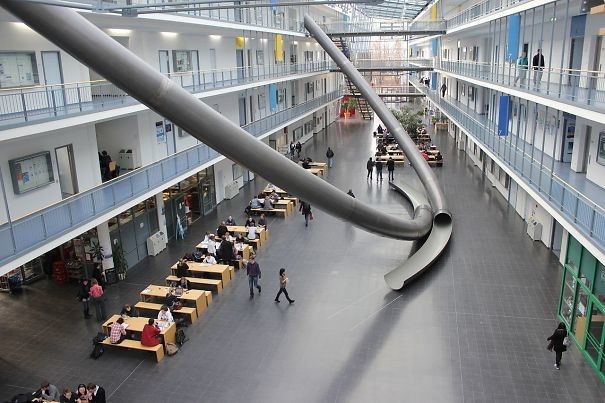 Горки в Техническом Университете, Мюнхен, Германия