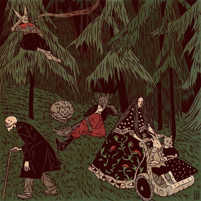 "Демонический мир" от канадского коллектива Tin Can Forest