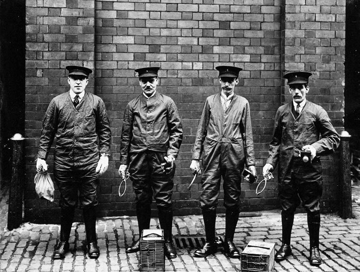 Ливерпуль. Портовые крысоловы, 1910 год