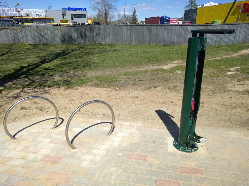 Станция обслуживания велосипеда