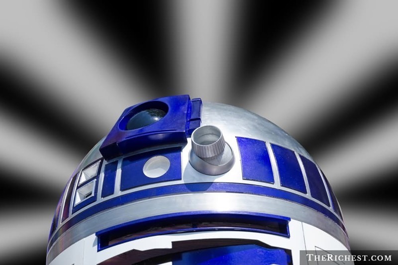 8. Меняющийся цвет R2-D2