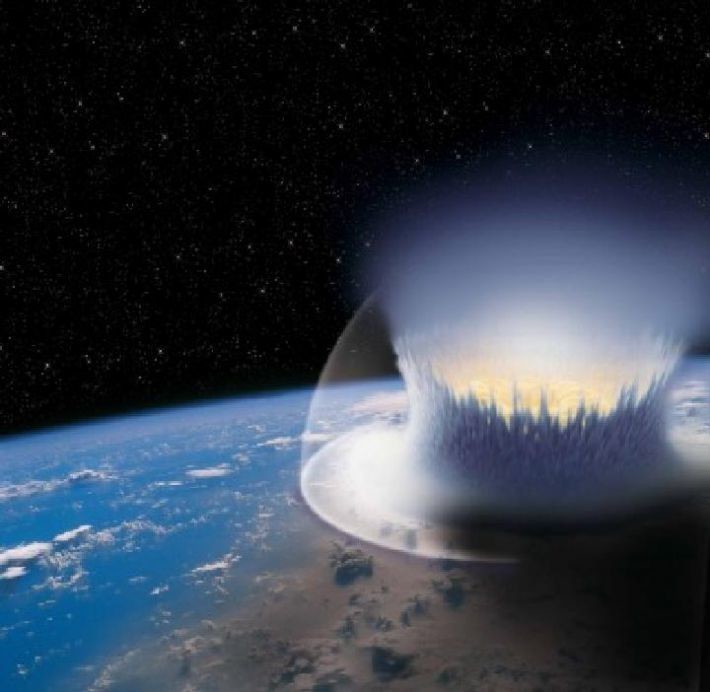 BBC: Если бы астероид упал на Землю на 30 секунд раньше, динозавры бы выжили