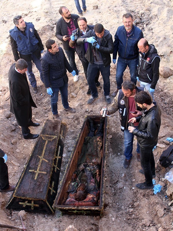 Назван российский офицер, чей гроб нашли на стройке в Турции