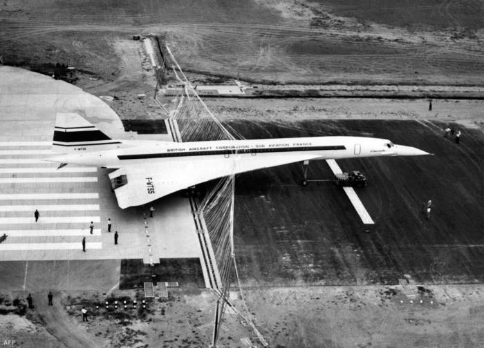 Конкорд № 001 после первого испытательного пробега 18 сентября 1968 года, Тулуза