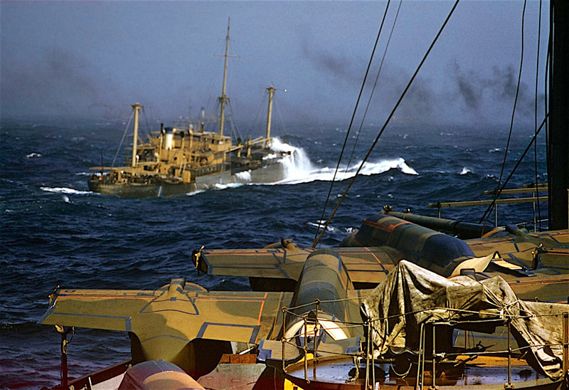 Атлантический конвой 1941г.  в объективе Роберта Капы