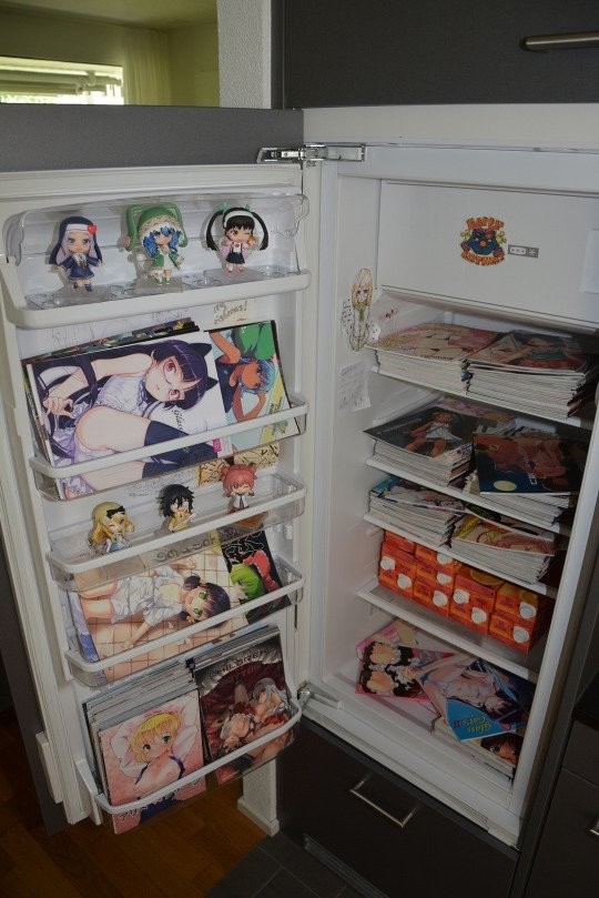 4. Иногда холодильник используется в качестве шкафа