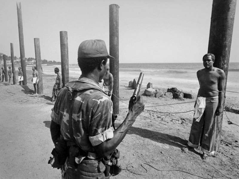 39. Казнь кабинета министров в Либерии, 1980. 