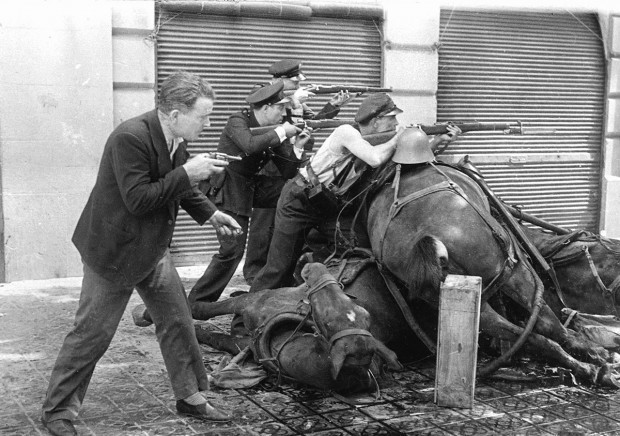 Гражданская война в Испании. Барселона. 1936