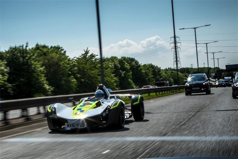 Родстер BAC Mono для полиции острова Мэн