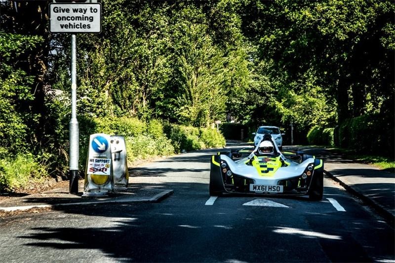 Родстер BAC Mono для полиции острова Мэн