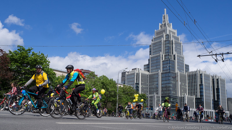 Московский Велопарад – взгляд изнутри