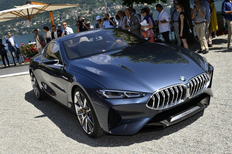 Концепт BMW 8 серии представлен на Вилле д’Эсте