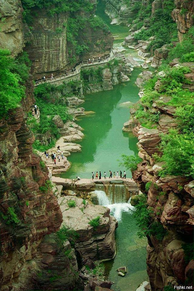 Национальный парк Юнтайшань находится на границе провинций Хенань и Шэнси, в ...