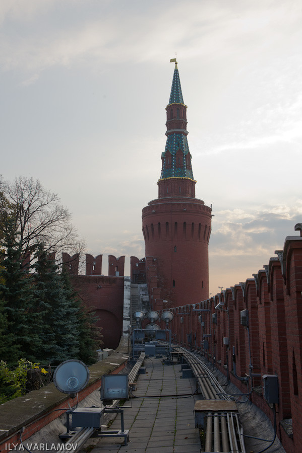 Прогулка по Кремлевской стене
