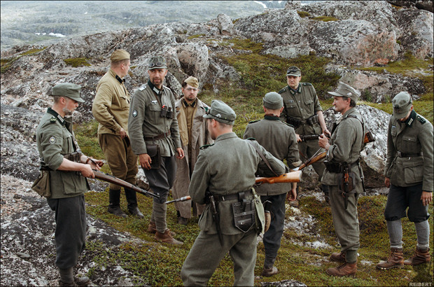 Реконструкция казни советских солдат участниками экспедиции «Титовский маршрут»