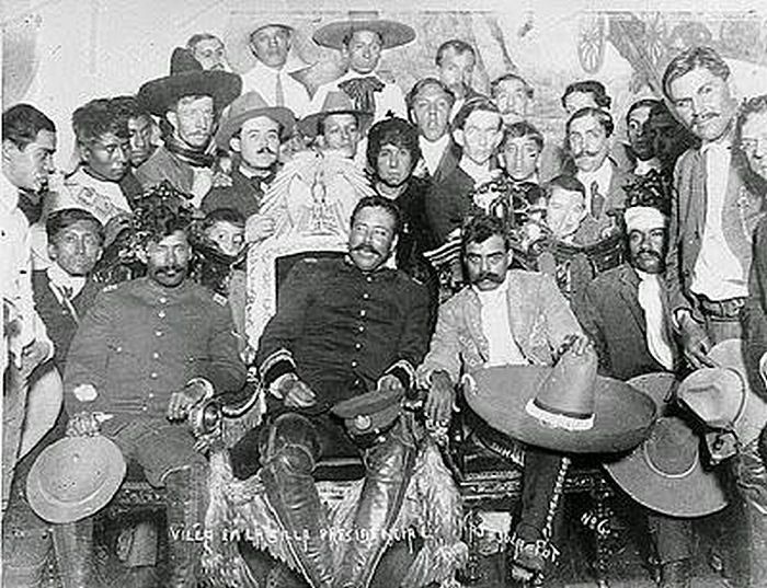 66. 6 декабря 1914 - войска Панчо Виллы и Эмилиано Сапата занимают Национальный дворец в Мехико