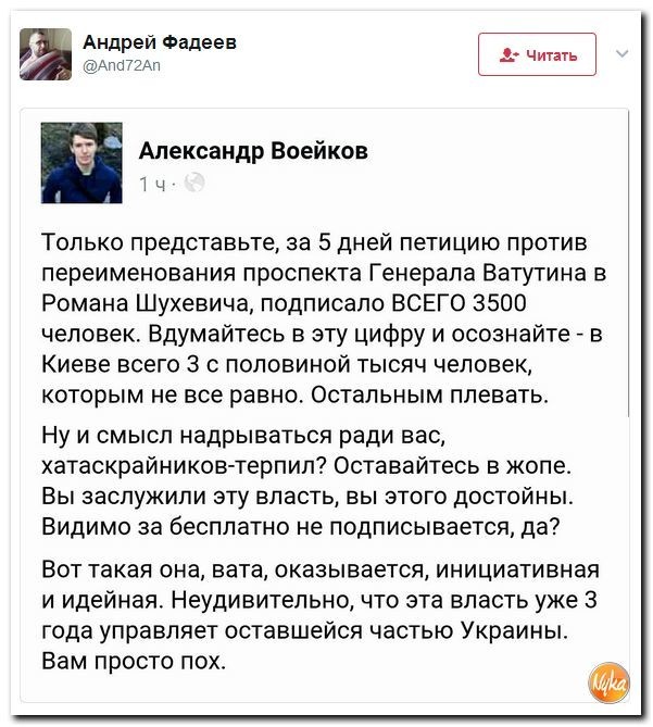 Политические коментарии соцсетей - 135