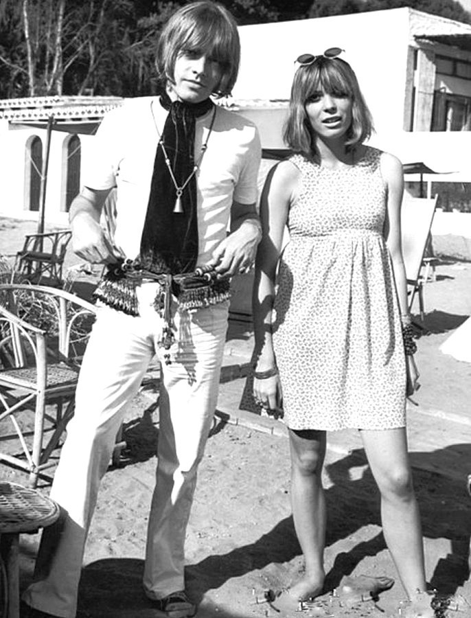 Brian Jones & Suki Poitier, 1967