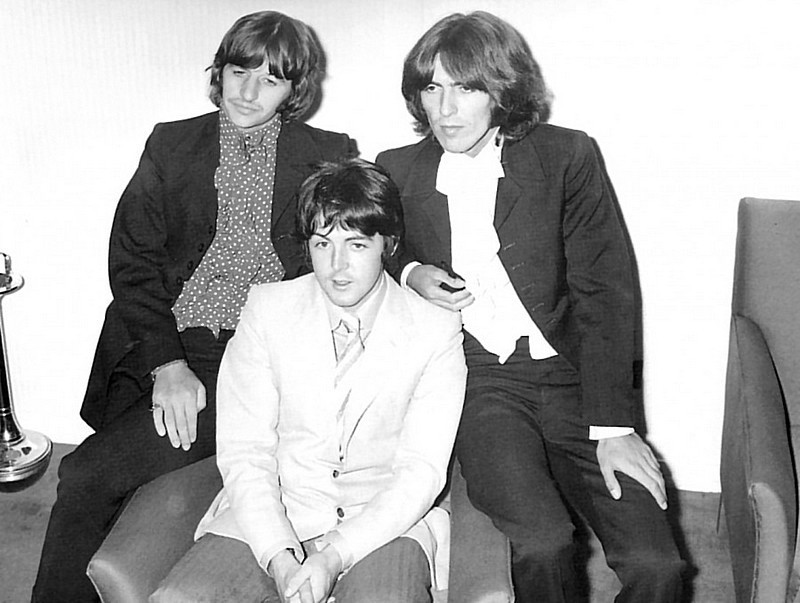 Ринго, Пол и Джордж - 1968