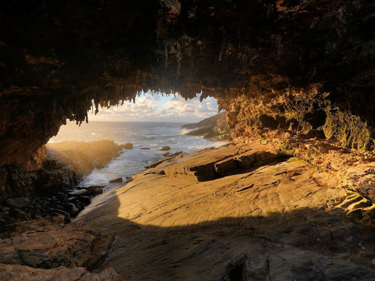 Пещера Kangaroo Island, Австралия.