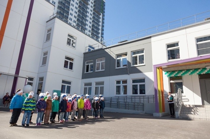 Новый детский сад открыли в Мурино Ленинградской области