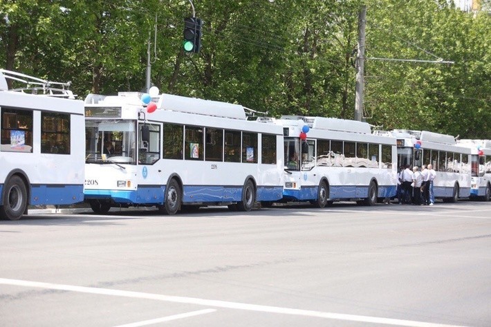 В Саранске запустили на линию 30 новых троллейбусов «Тролза»
