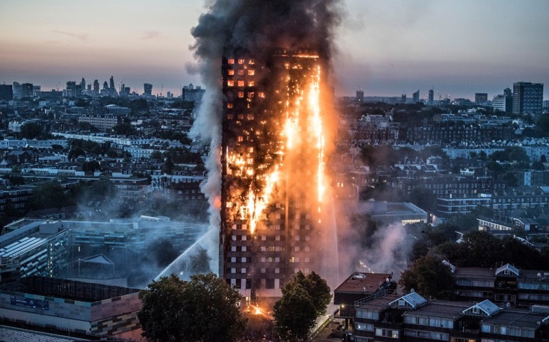Пожар в Grenfell Tower, Лондон