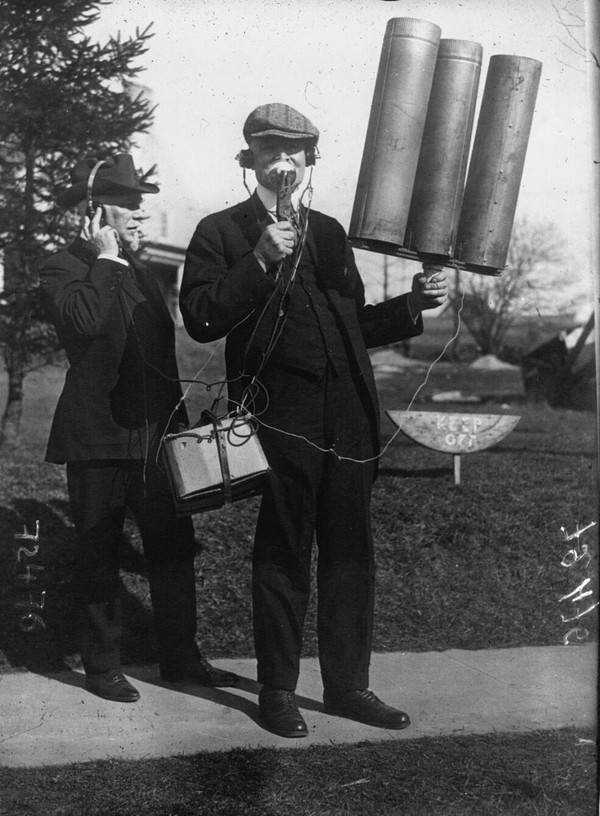 Первый беспроводной телефон, 1919