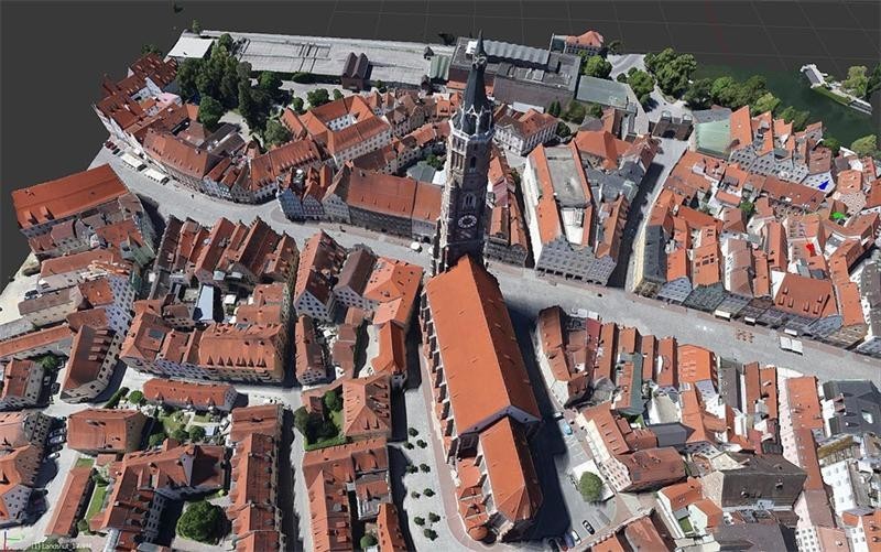 Elektra One Solar способен создать 3D-карту города