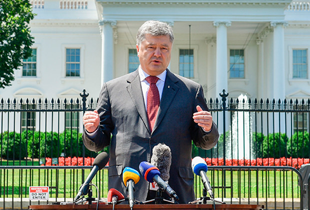 Подзаборный президент - объективная оценка встречи Порошенко и Трампа