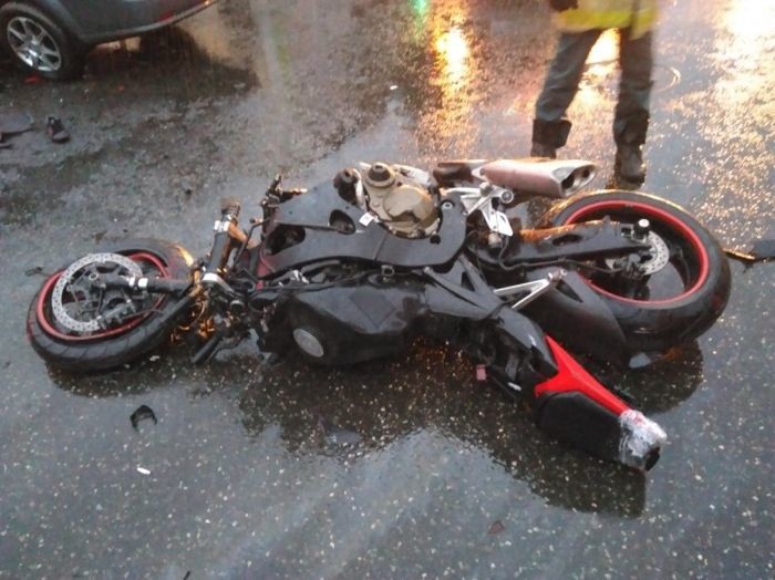 В ДТП с мотоциклом в центре Перми погибли два человека