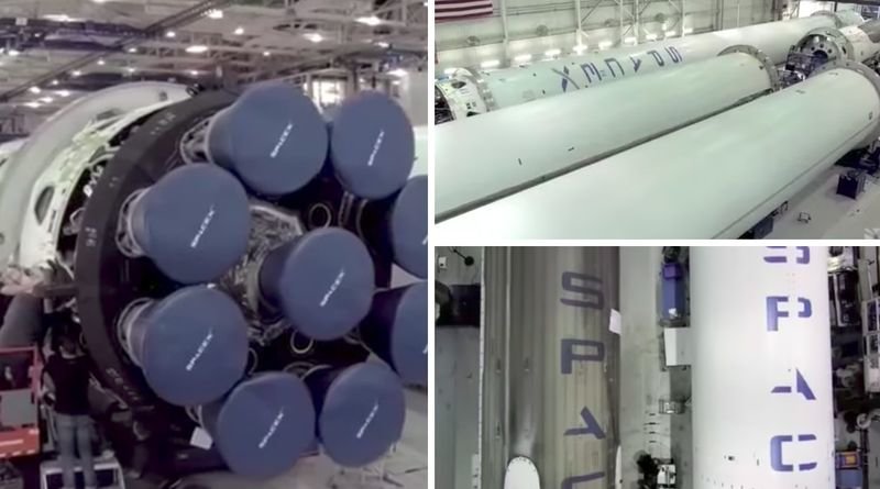 Мини-тур по заводу, где собираются ракеты SpaceX