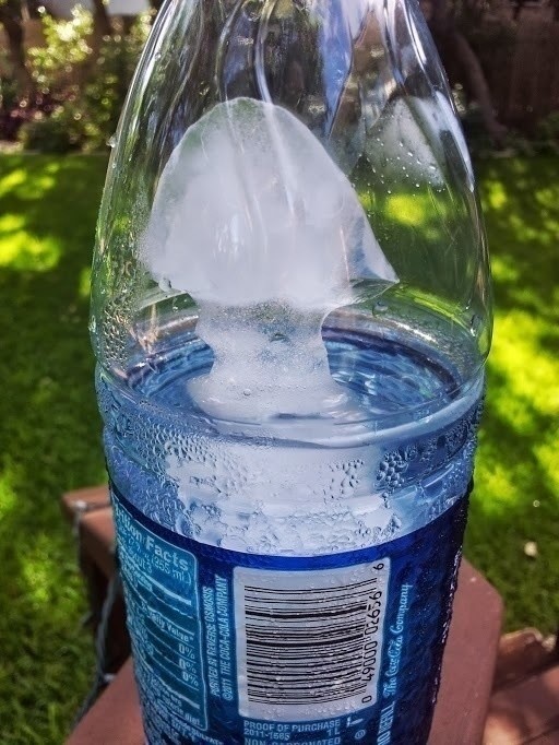 Лед в бутылке 