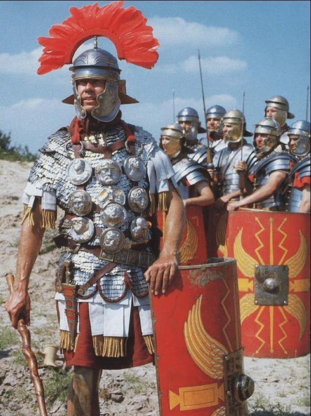 Офицеры легиона Древнего Рима