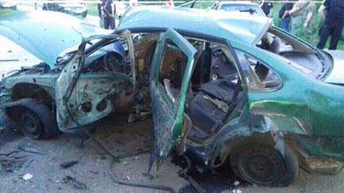 В Донбассе взорвали автомобиль с сотрудниками СБУ, погиб начальник отдела Департамента контрразведки