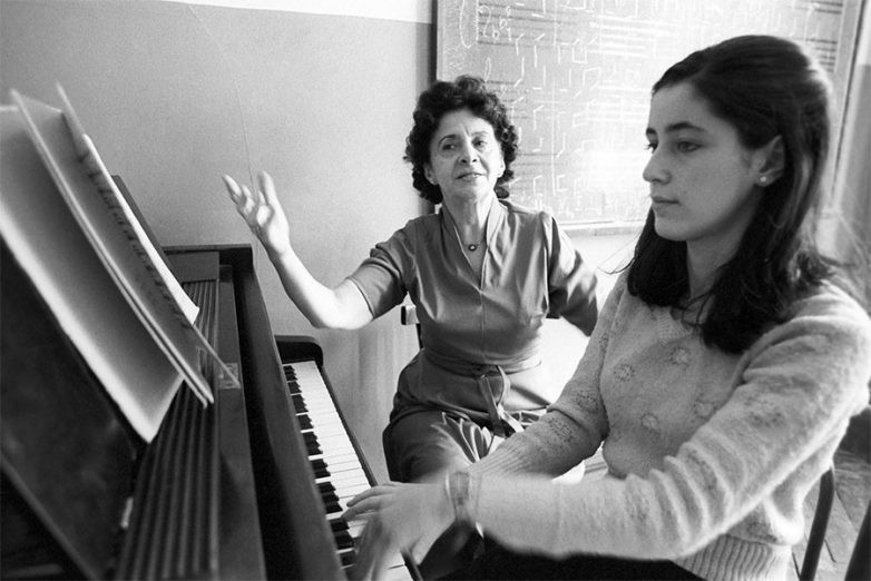 Тамара Гвердцители — студентка III курса Тбилисской государственной консерватории. 1981 год.