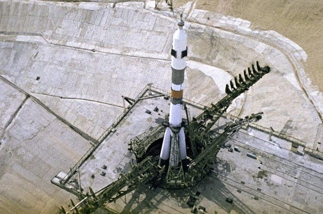 «Союз-11» на стартовой площадке 