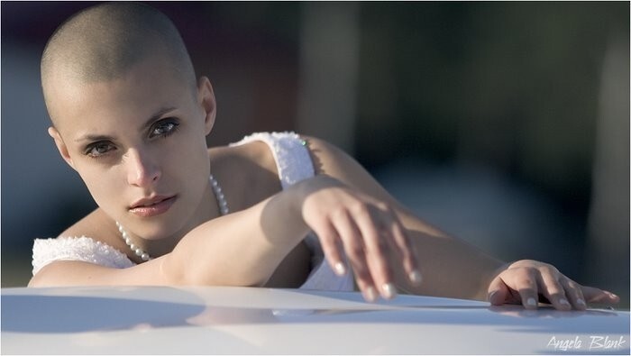 Красивые лысые девушки