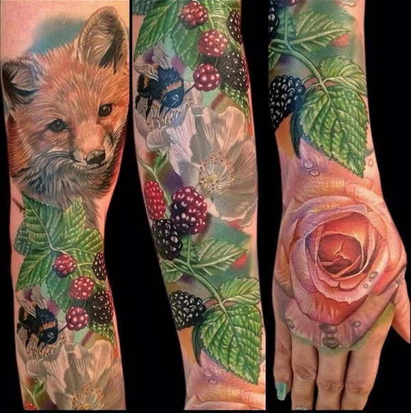 27 татуировок, которые больше похожи на произведение исскуства