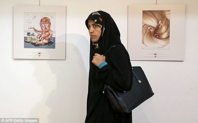 В Иране прошел международный конкурс карикатур на Дональда Трампа